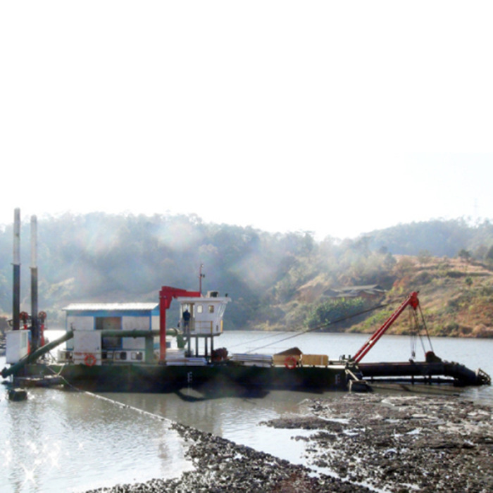 12m DEDTH DREDGER อุปกรณ์สำหรับท่าเรือ Desilting