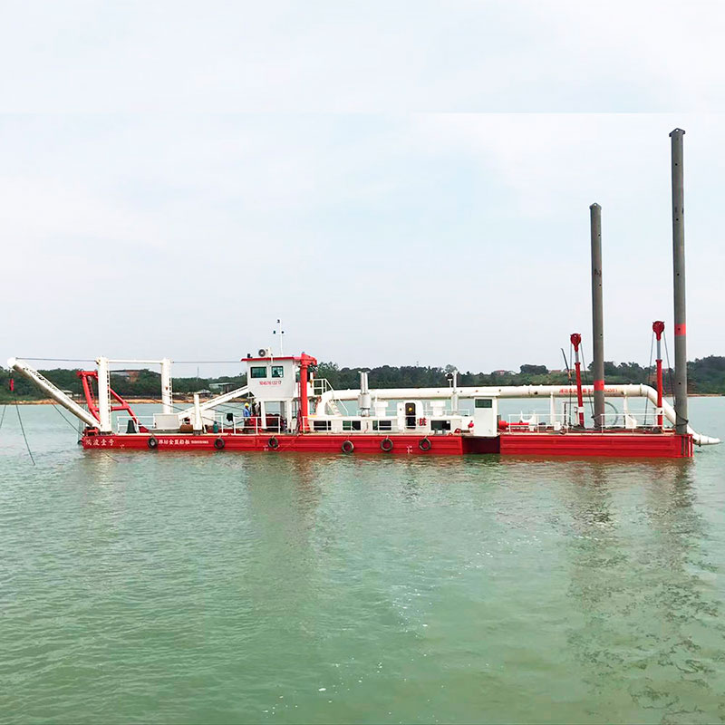 เรือขุดดูดเครื่องตัดขุดลอกแม่น้ำทรายช่วยปรับปรุงประสิทธิภาพการขุดทรายได้อย่างไร