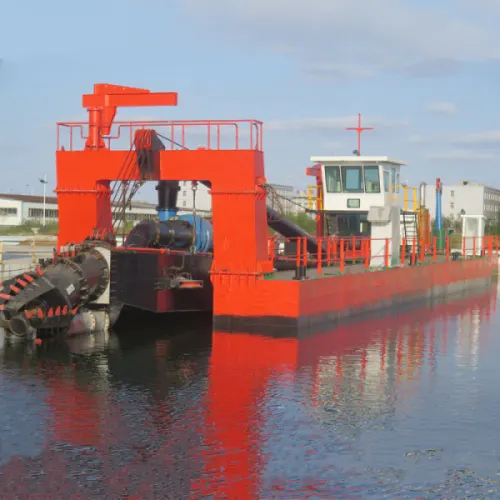 แม่น้ำ desilting pumping dredger สำหรับการขุดลอกพอร์ต